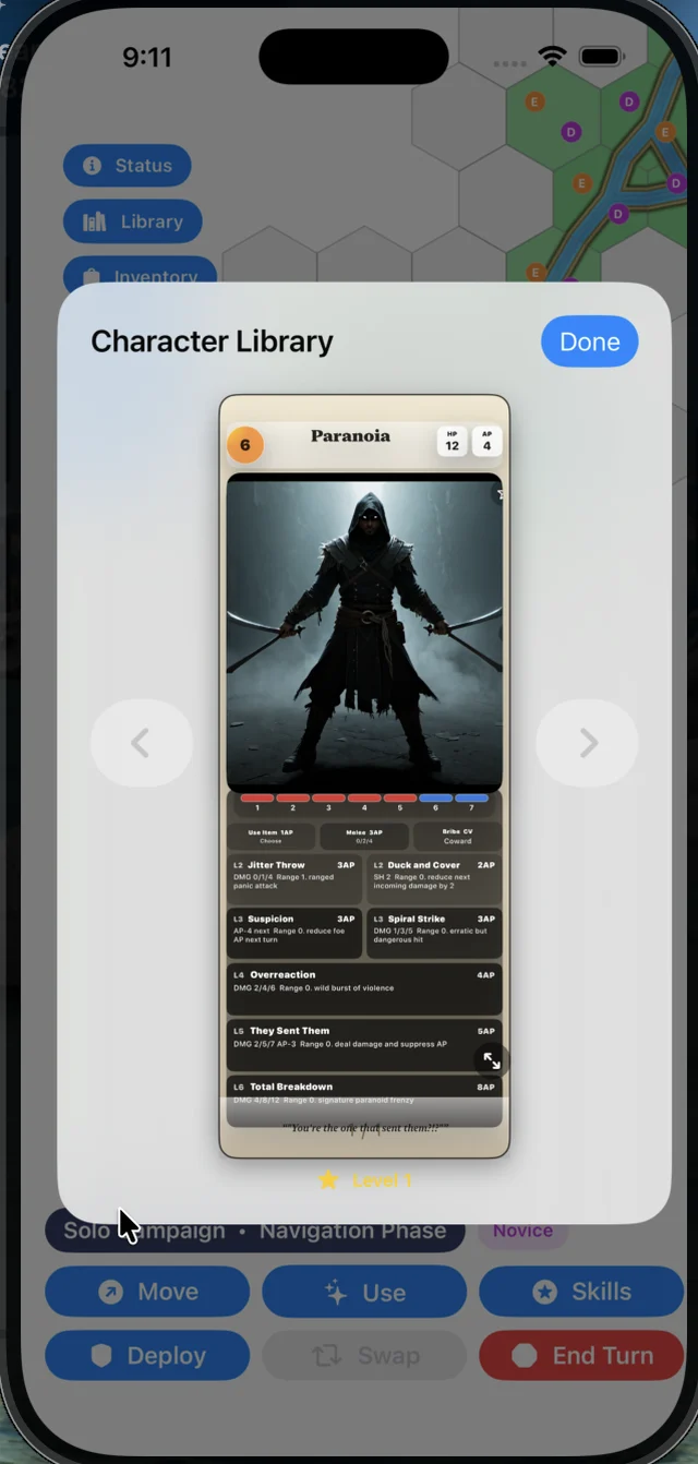 Roster & Inventory